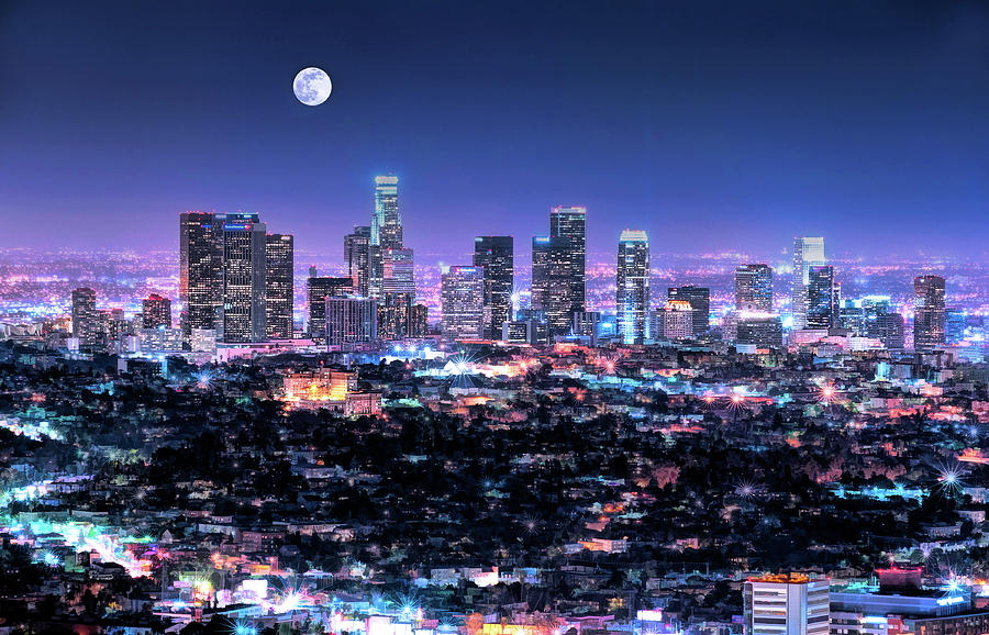 Los Angeles Night View